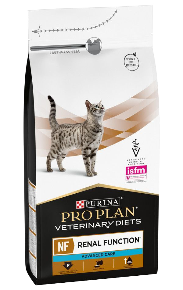 фото Сухой корм для кошек pro plan veterinary diets nf advanced care при патологии почек, 1,5кг