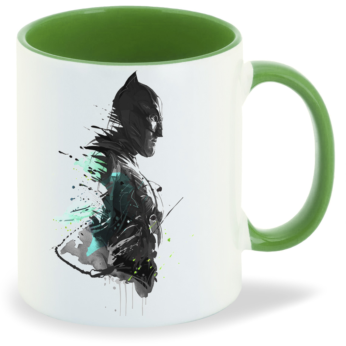 

Кружка CoolPodarok Batman.Бетмен краски, Batman.Бетмен краски