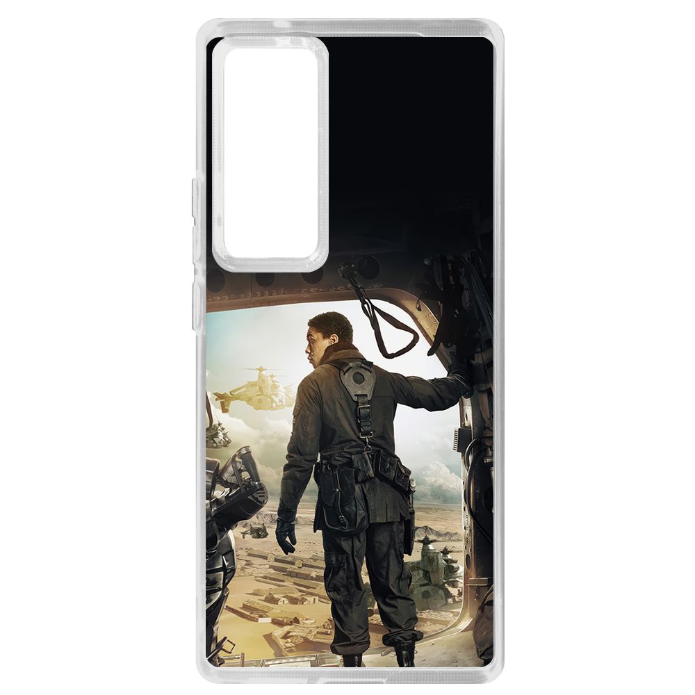

Чехол-накладка Krutoff Clear Case Фоллаут (Fallout) - Аарон для Vivo X60 Pro