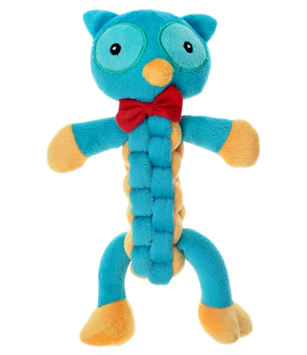 

Игрушка для собак Chomper Spooky Сова с плетеным туловищем и пищалкой 24 см