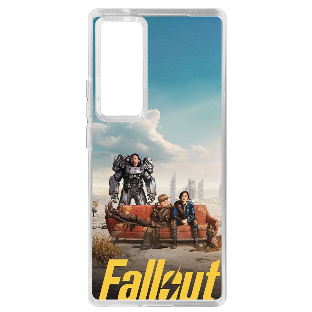 

Чехол-накладка Krutoff Clear Case Фоллаут (Fallout) - Постер для Vivo X60 Pro