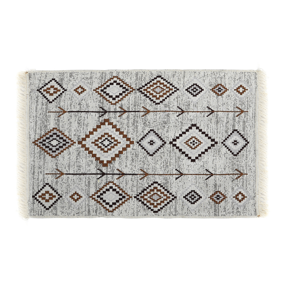 

Коврик хлопковый Kilim Gold 58234 80х150 см бежевый