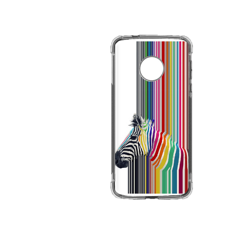 

Чехол MyPads Tocco для Motorola Moto Z2 Force радужная зебра, Прозрачный, Tocco