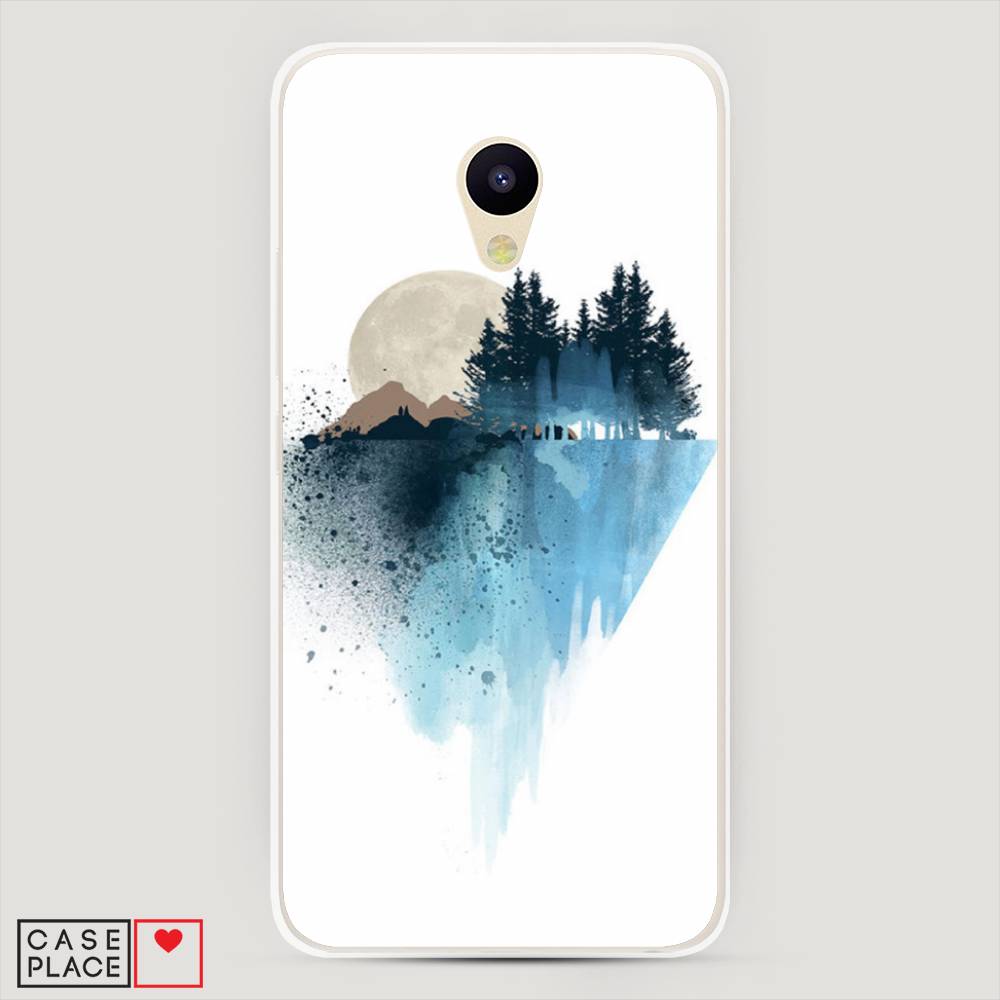 Чехол Awog  на Meizu M5 Горы 5