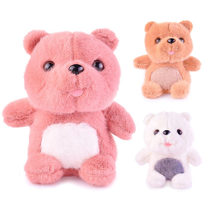 

Мягкая игрушка Медведь 20 см, Коричневый