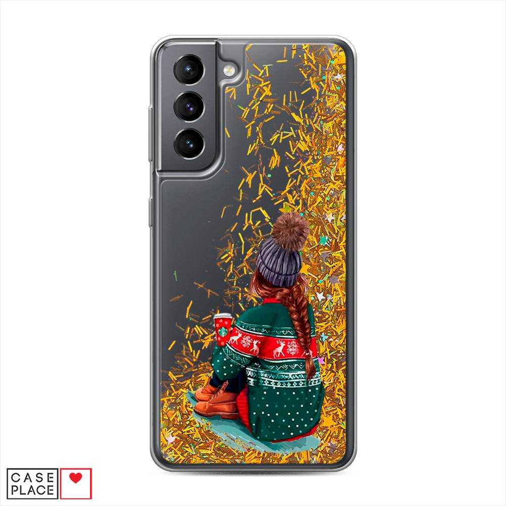

Чехол Awog на Samsung Galaxy S21 / Самсунг S21 "Winter dreams", Красный;коричневый, 2101890-1