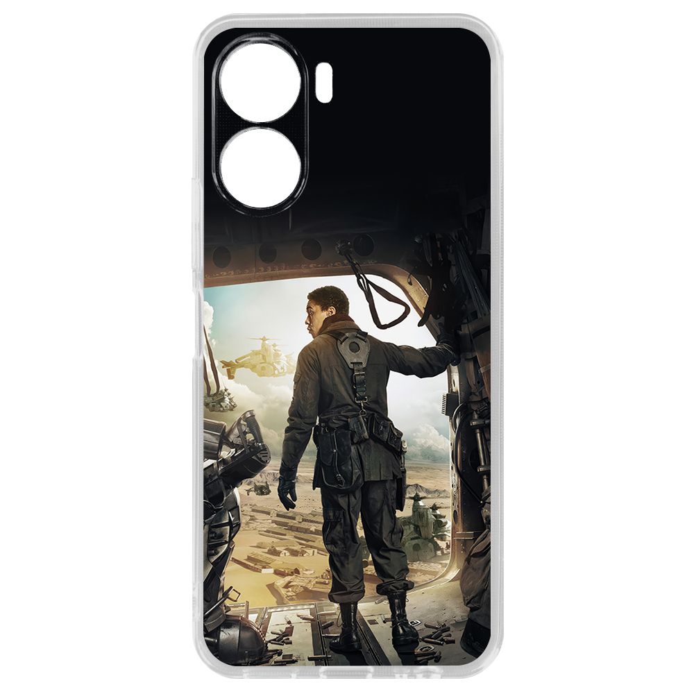 

Чехол-накладка Krutoff Clear Case Фоллаут (Fallout) - Аарон для Vivo Y16, Прозрачный