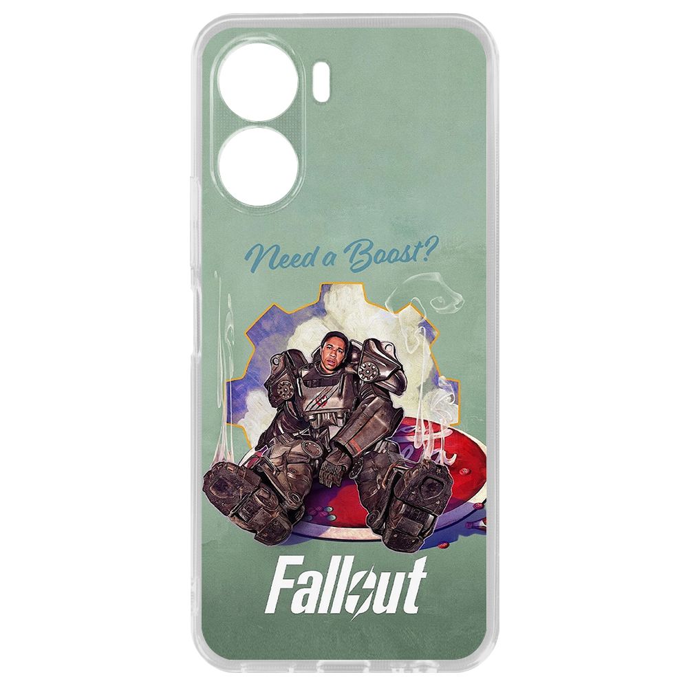 

Чехол-накладка Krutoff Clear Case Фоллаут (Fallout) - Нужно ускорение для Vivo Y16