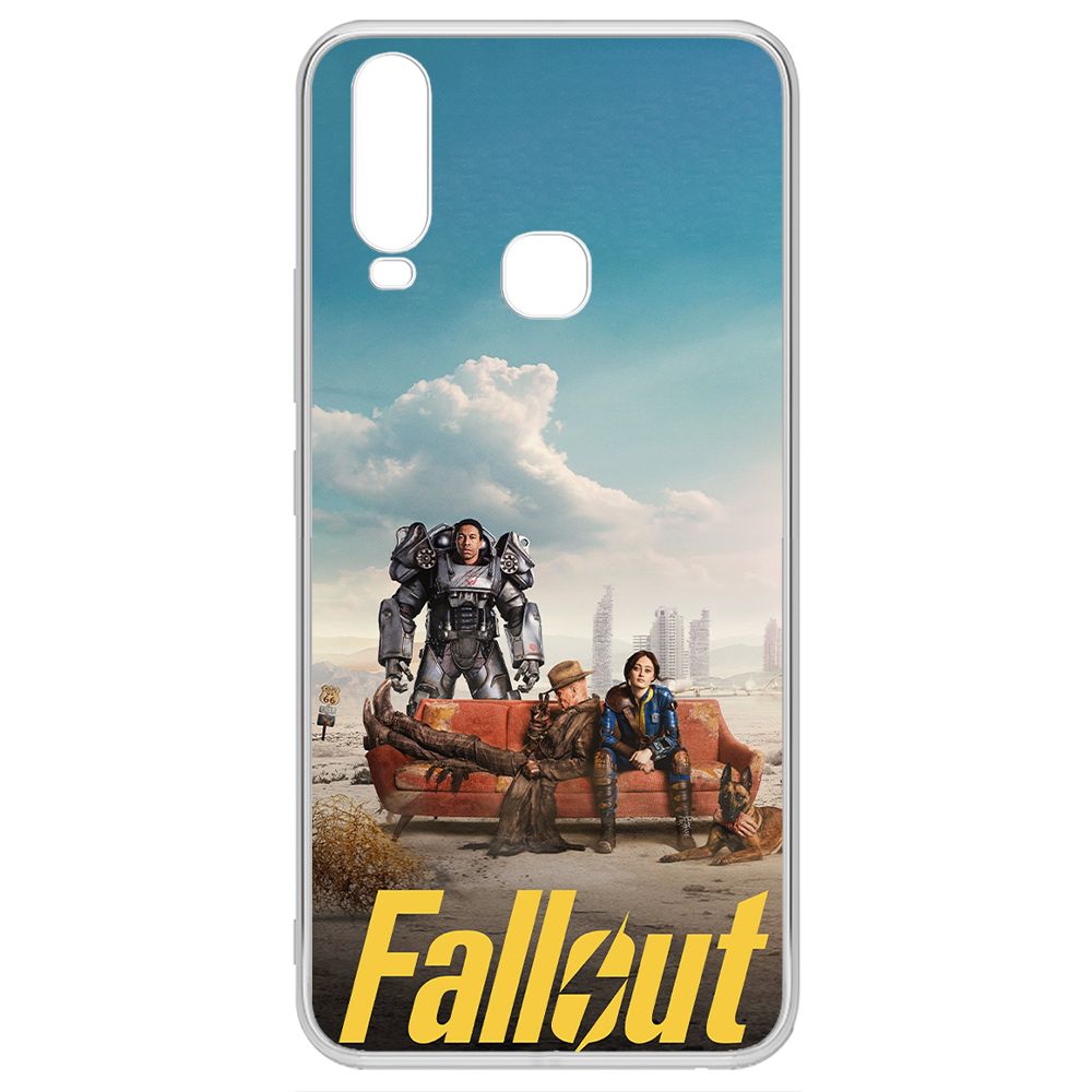 

Чехол-накладка Krutoff Clear Case Фоллаут (Fallout) - Постер для Vivo Y17, Прозрачный