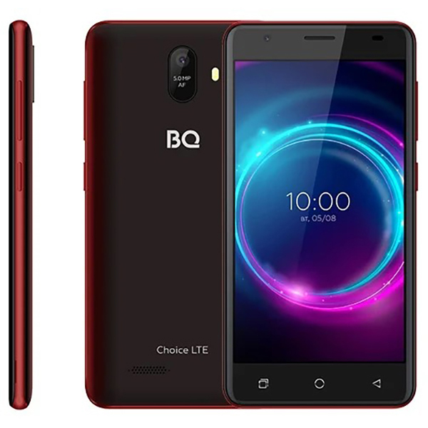 Смартфон BQ-5046L Choice LTE Красное вино