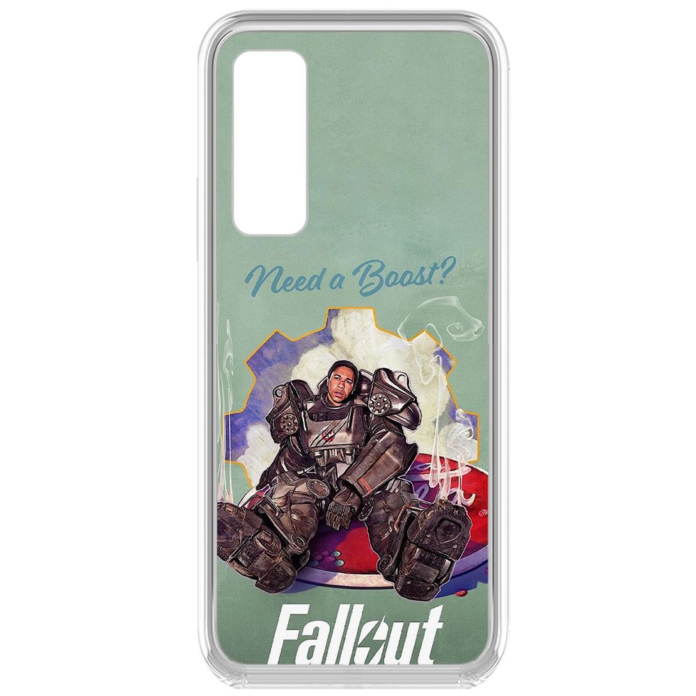 

Чехол-накладка Krutoff Clear Case Фоллаут (Fallout) - Нужно ускорение для Vivo Y31