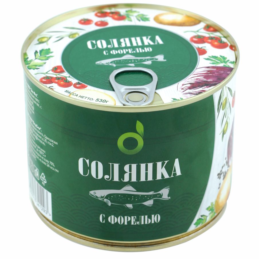 Солянка с форелью ECOFOOD, 530 г