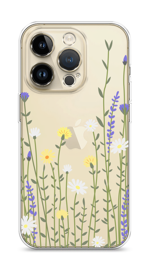 

Чехол Homey на Apple iPhone 14 Pro "Ромашка и лаванда", 15250-1