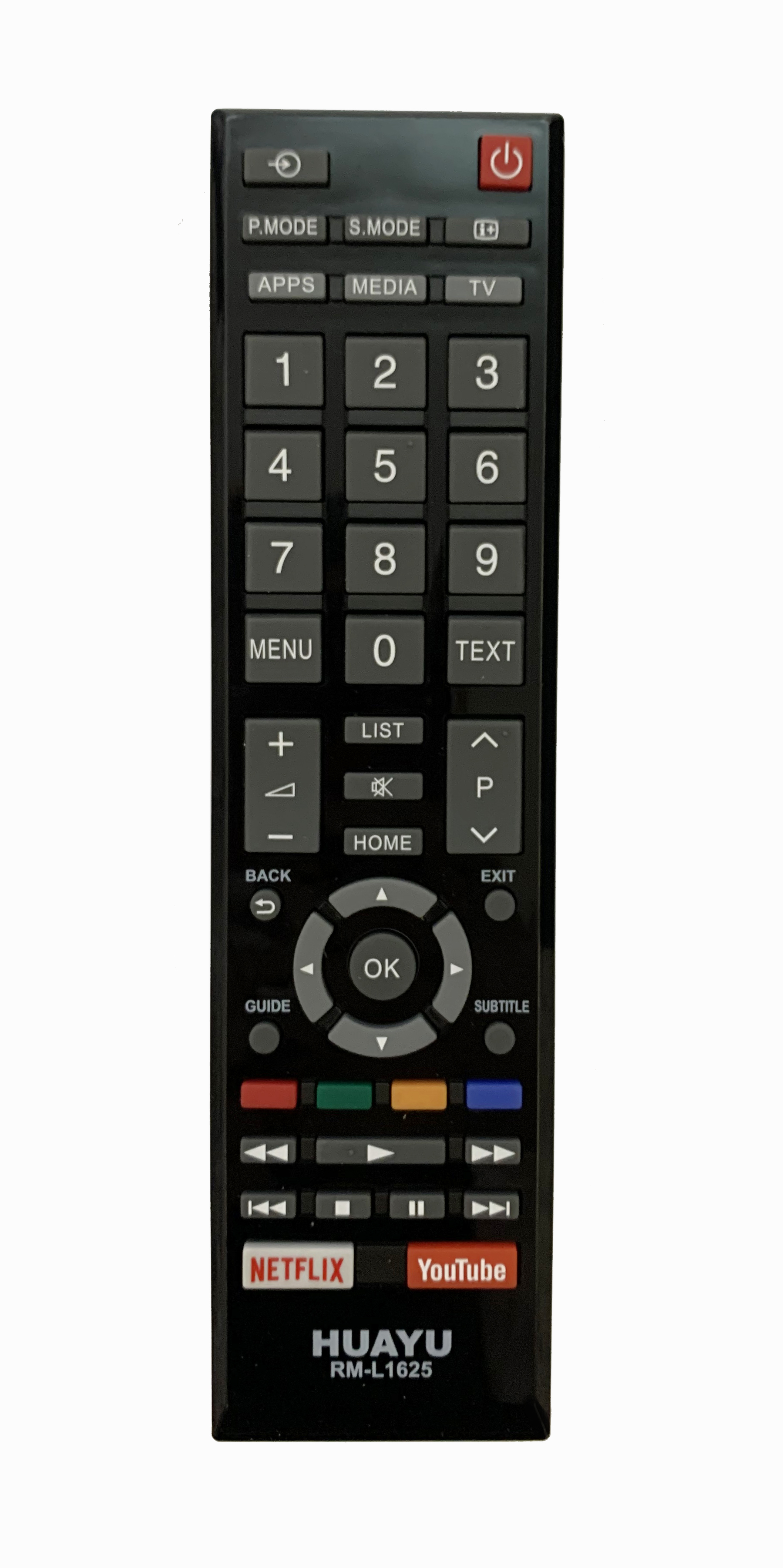 

Пульт Huayu для телевизора Toshiba RM-L1625 универсальный