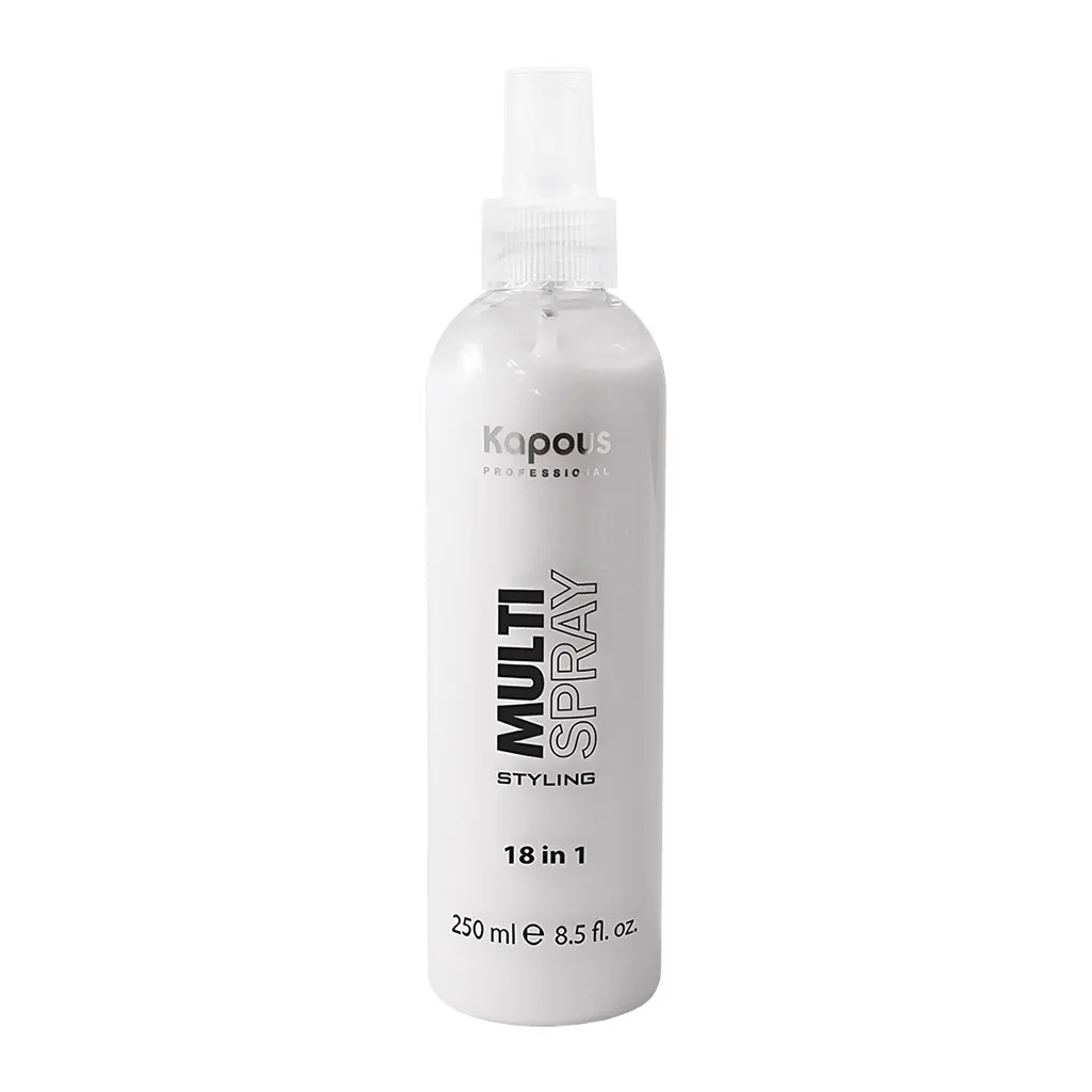 Kapous Professional Мультиспрей для укладки волос Multi Spray, 18 в 1, 250 мл