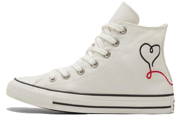 

Кеды унисекс Converse Valentine's Day Chuck Taylor All Star белые 41 EU, Белый, Valentine's Day Chuck Taylor All Star