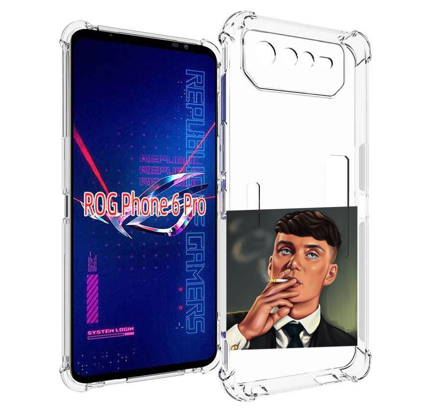 

Чехол MyPads Томас-Шелби для Asus ROG Phone 6 Pro, Прозрачный, Tocco
