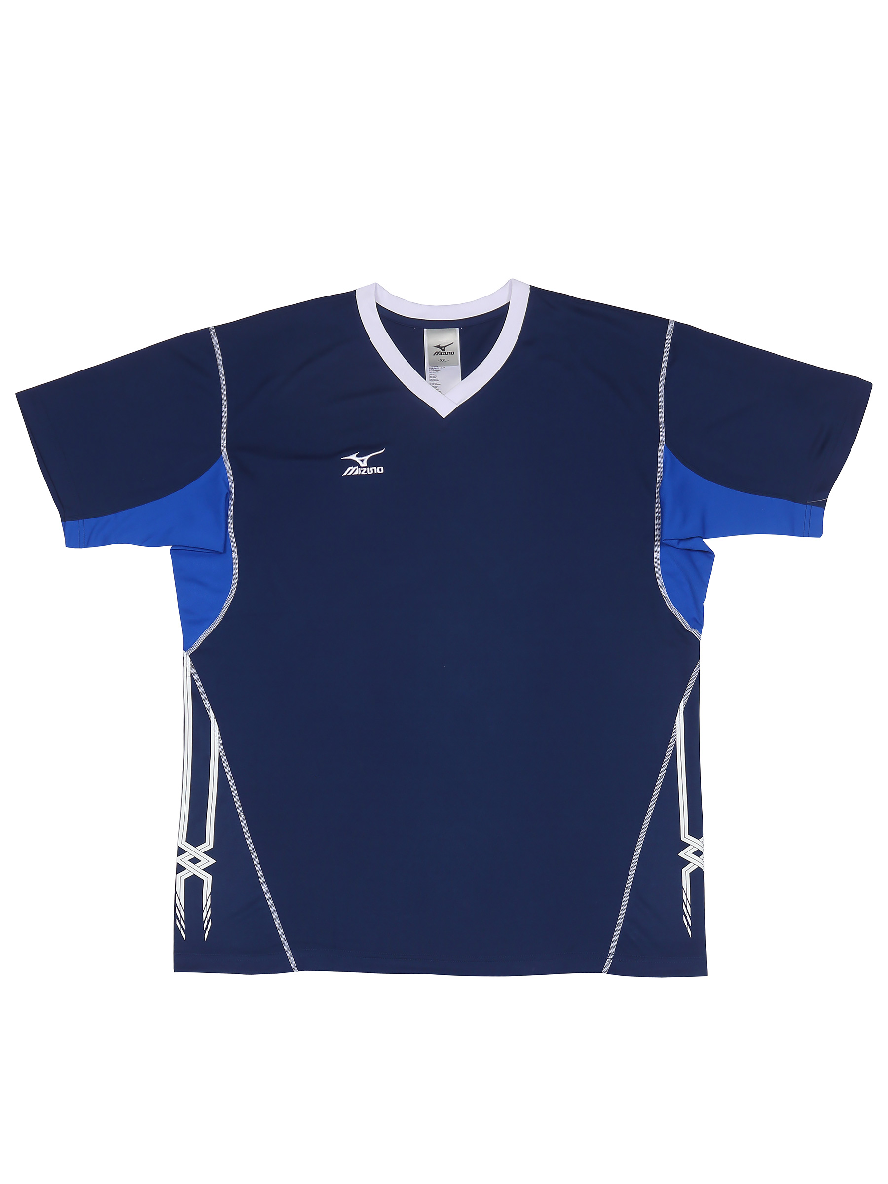 

Футболка мужская Mizuno V2EA4501 синяя 2XL, Синий, V2EA4501