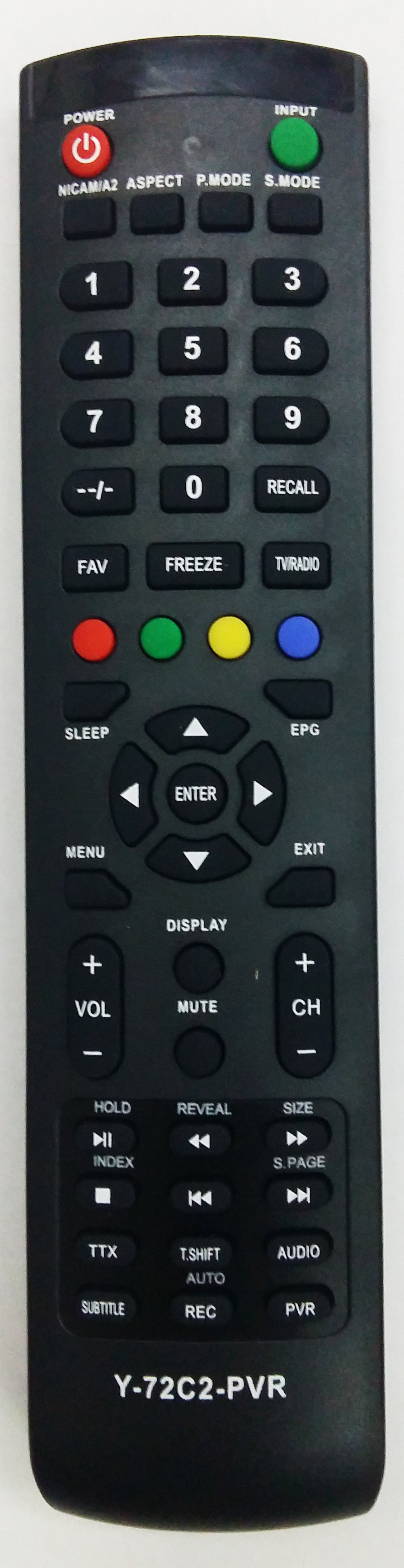 

Пульт HUAYU для телевизора SUPRA Y-72C2-PVR