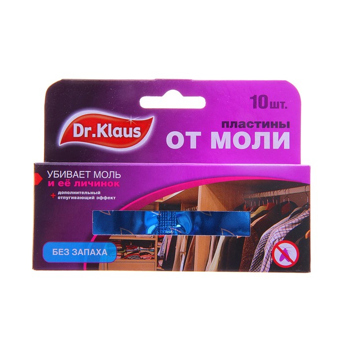 Пластина от насекомых Dr.Klaus 692566-2p 21 г 100059287746