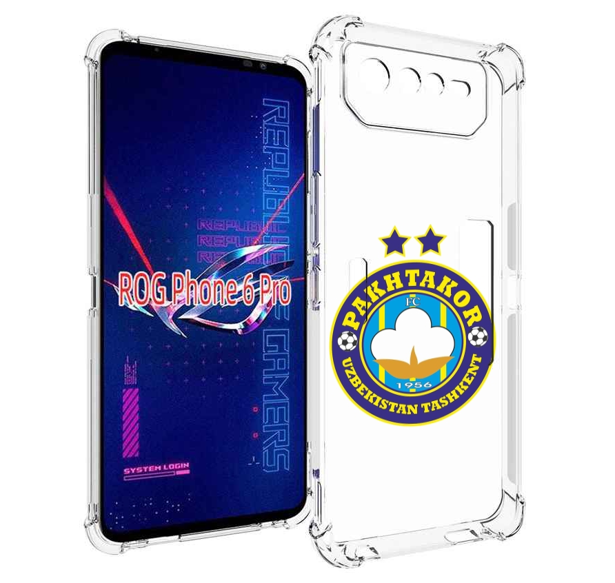 

Чехол MyPads Фк Пахтакор Pakhtakor мужской для Asus ROG Phone 6 Pro, Прозрачный, Tocco