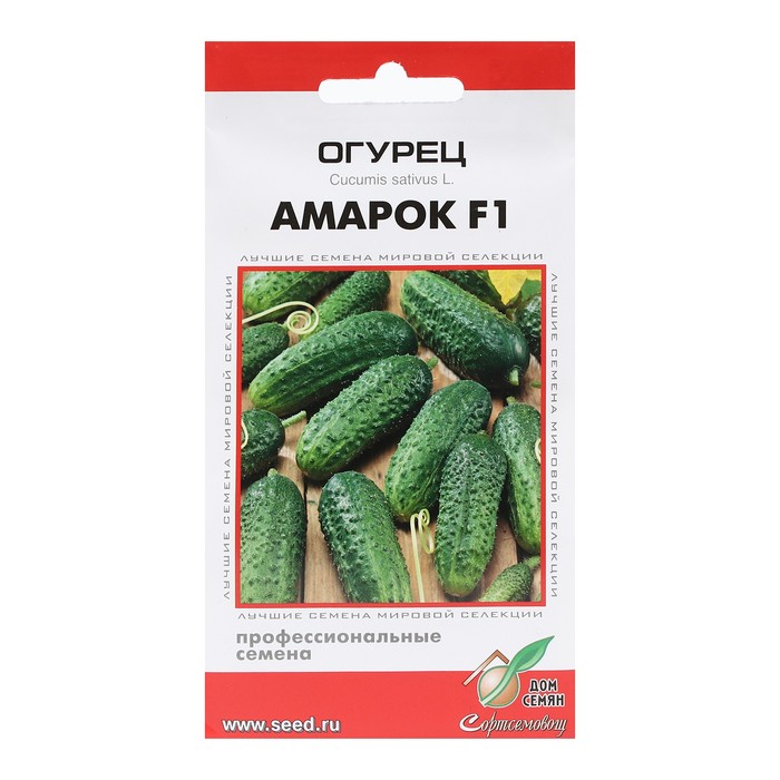 

Семена огурец Дом семян Амарок F1 1 уп.