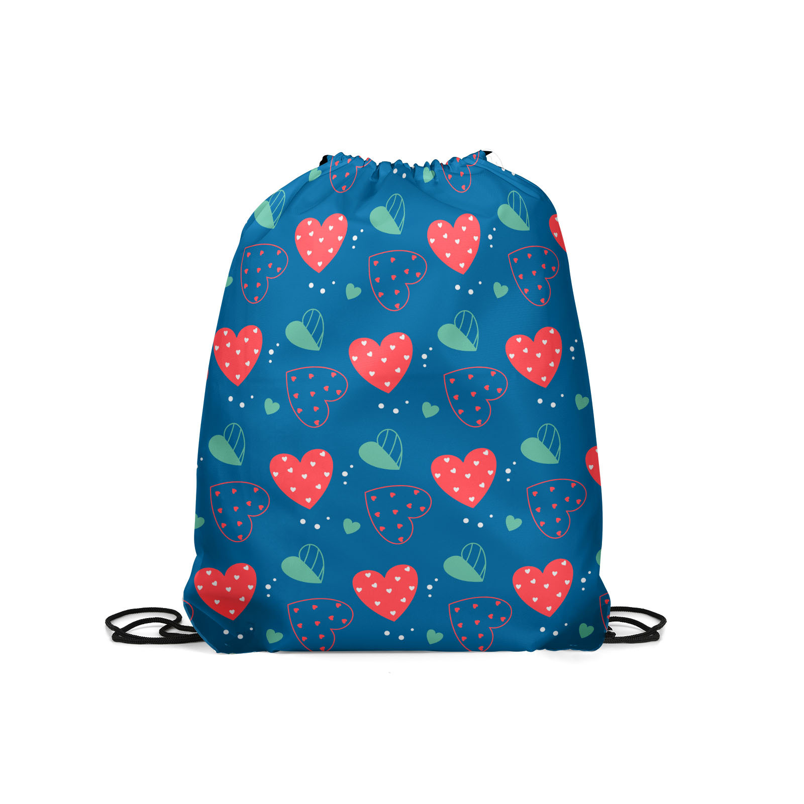 

Мешок для обуви унисекс Gorolla DrawstringBackpack 2304 синий, 42х35 см, DrawstringBackpack 2304