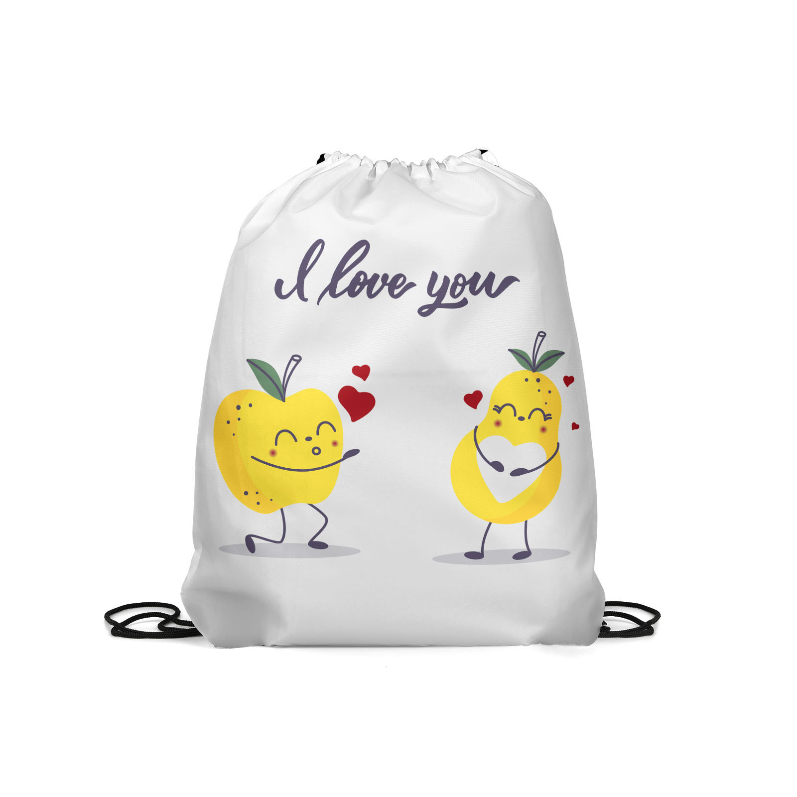 

Мешок для обуви унисекс Gorolla DrawstringBackpack 2069 белый, 42х35 см, DrawstringBackpack 2069