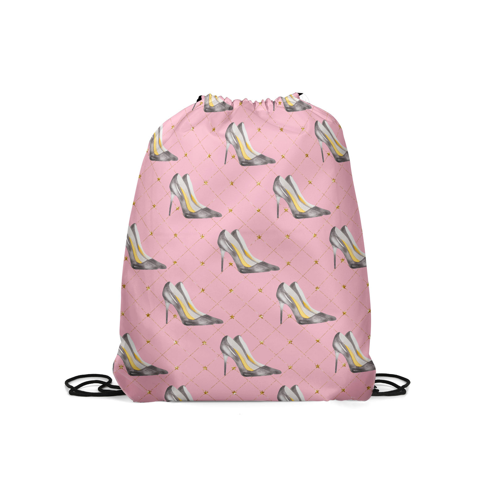 

Мешок для обуви унисекс Gorolla DrawstringBackpack 290 розовый/серый, 42х35 см, DrawstringBackpack 290