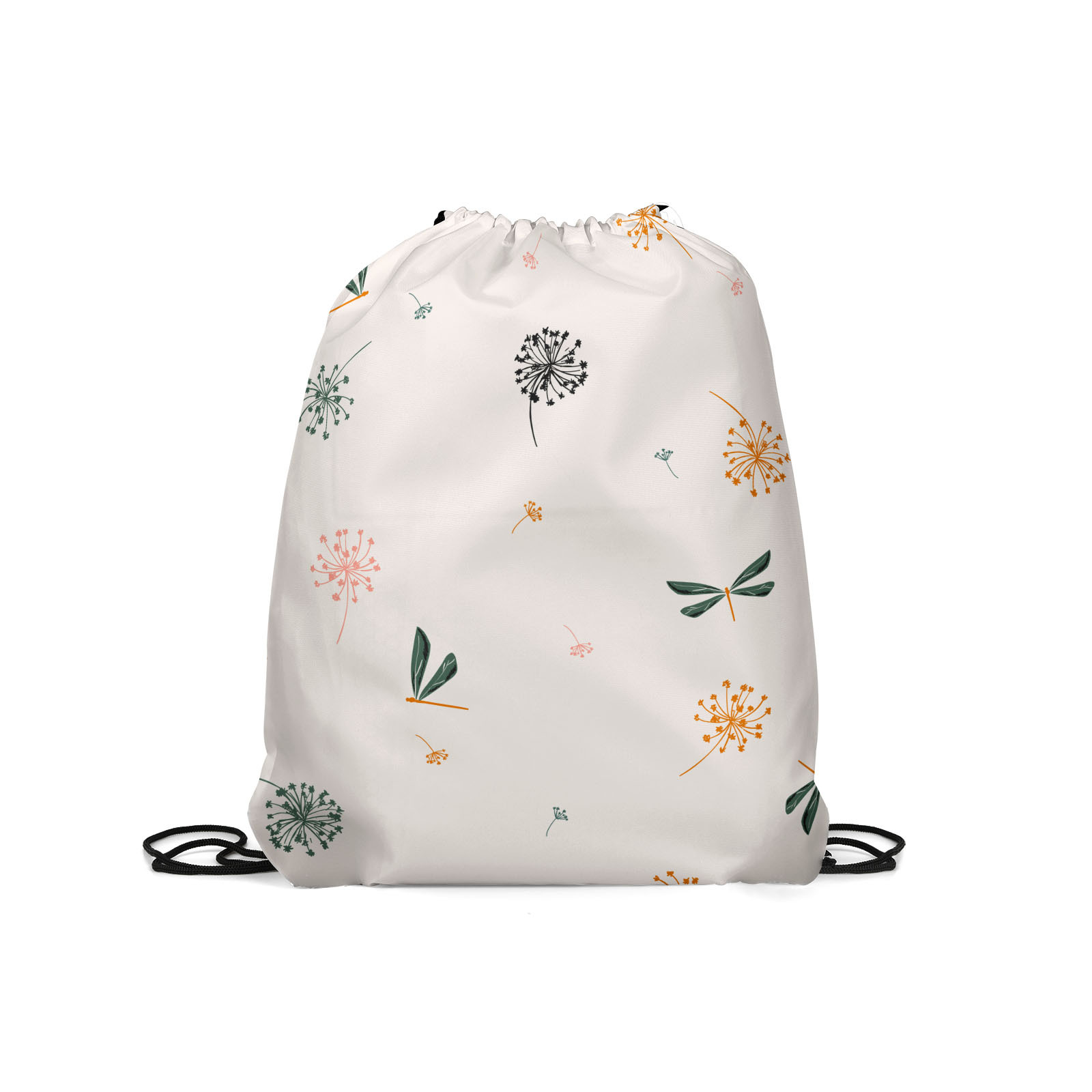 

Мешок для обуви унисекс Gorolla DrawstringBackpack 755 белый, 42х35 см, DrawstringBackpack 755