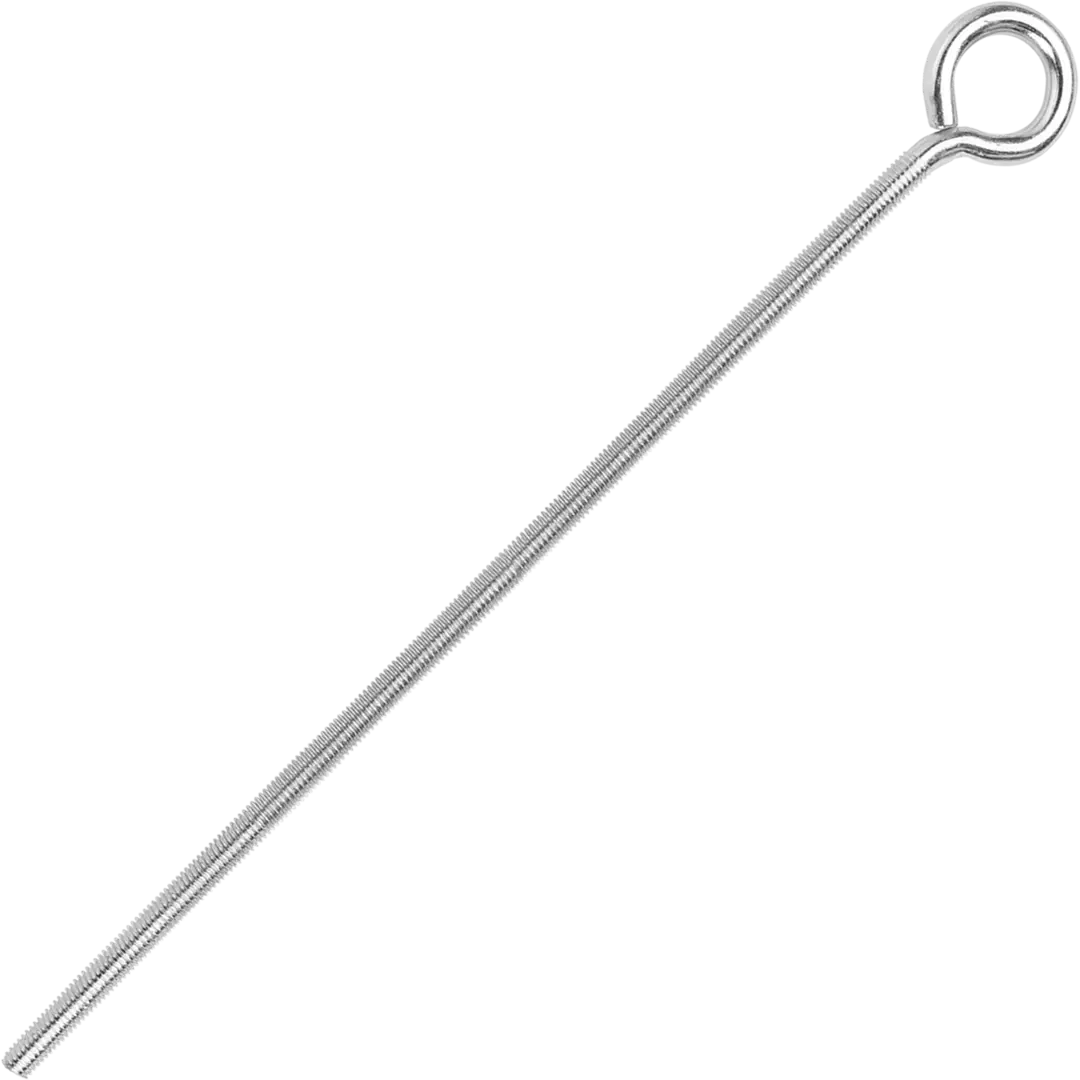Крюк с винтом для завинчивания М8x260 мм оцинкованный