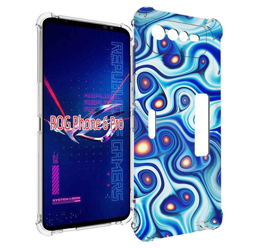 

Чехол MyPads абстрактная-текстура для Asus ROG Phone 6 Pro, Прозрачный, Tocco