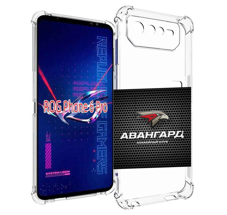 

Чехол MyPads авангард омск для Asus ROG Phone 6 Pro, Прозрачный, Tocco