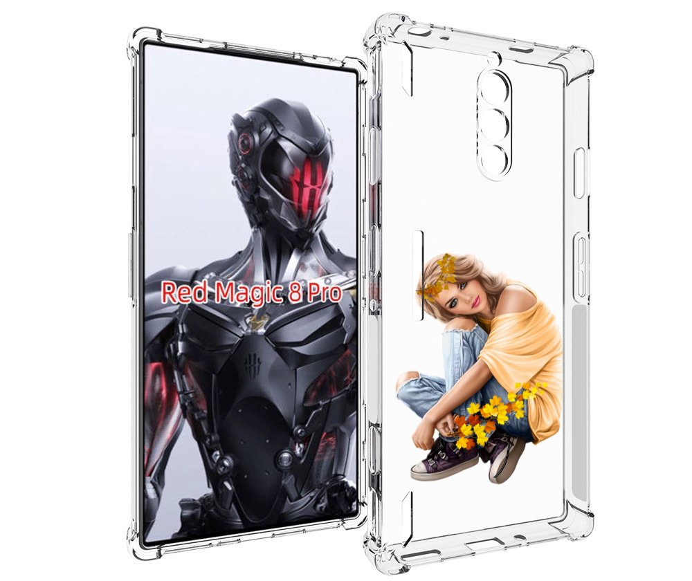 

Чехол MyPads девушка-в-цветочками женский для ZTE Nubia Red Magic 8 Pro / Red Magic 8 P..., Tocco