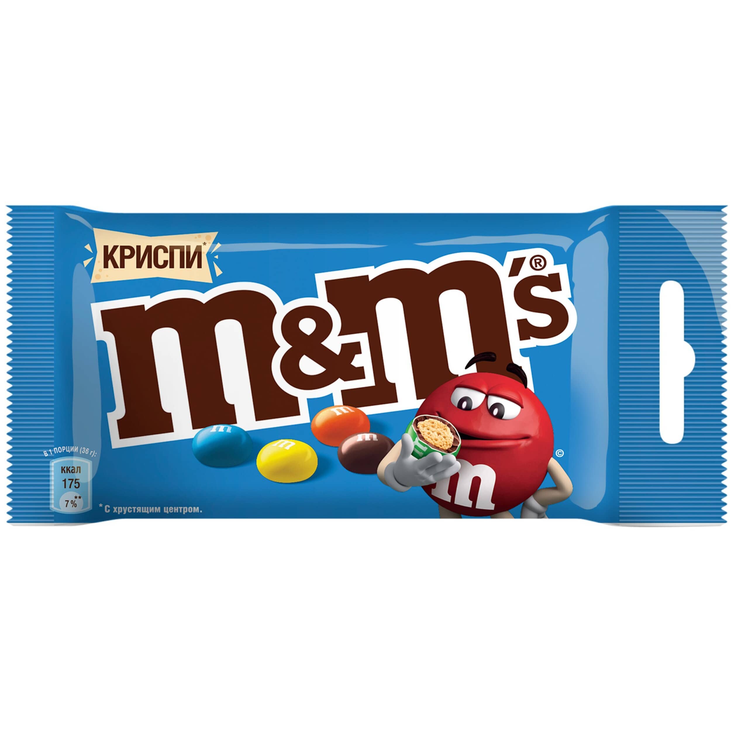 Драже M&M's криспи 36 г