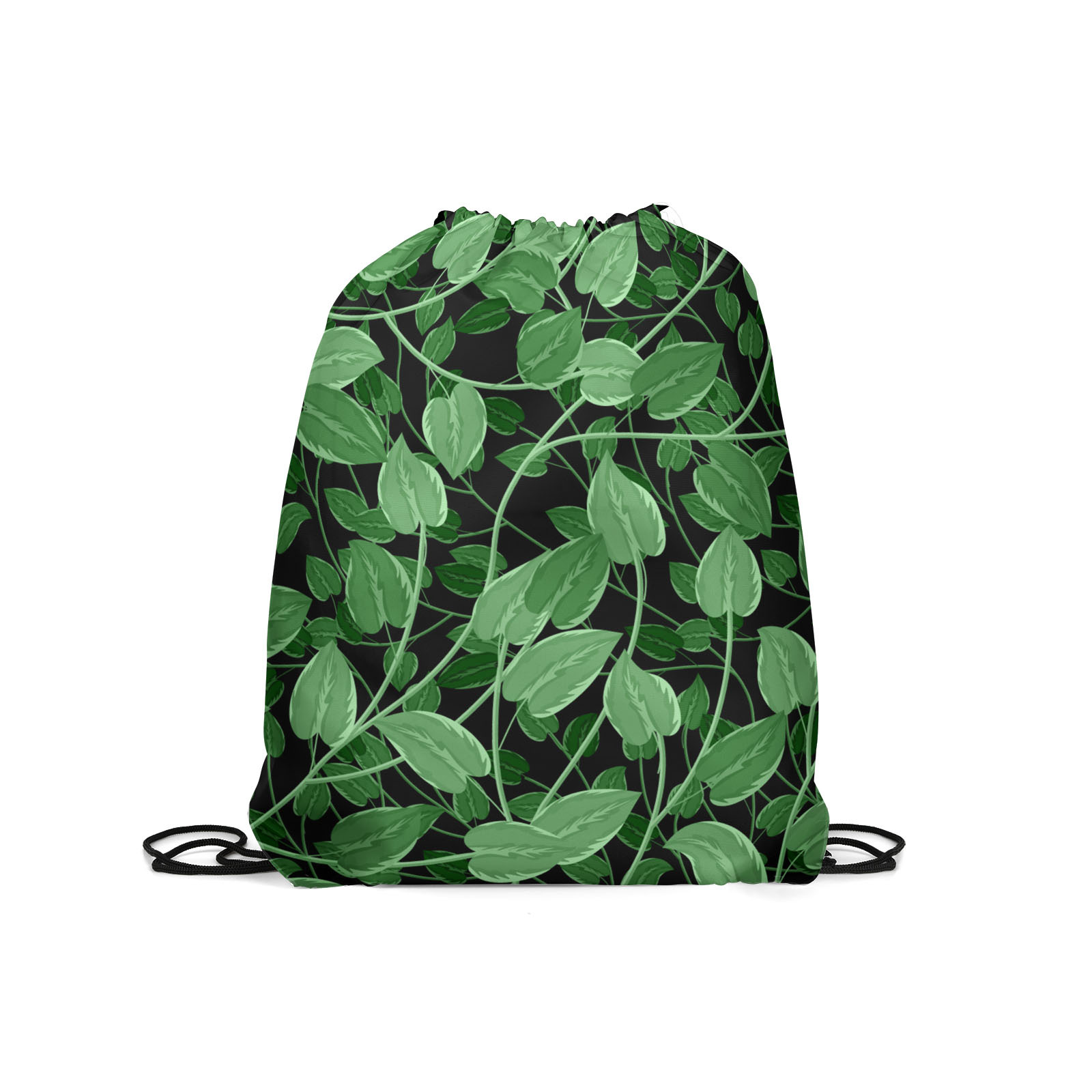 

Мешок для обуви унисекс Gorolla DrawstringBackpack 1015 черный с зеленым, 42х35 см, Черный;зеленый, DrawstringBackpack 1015