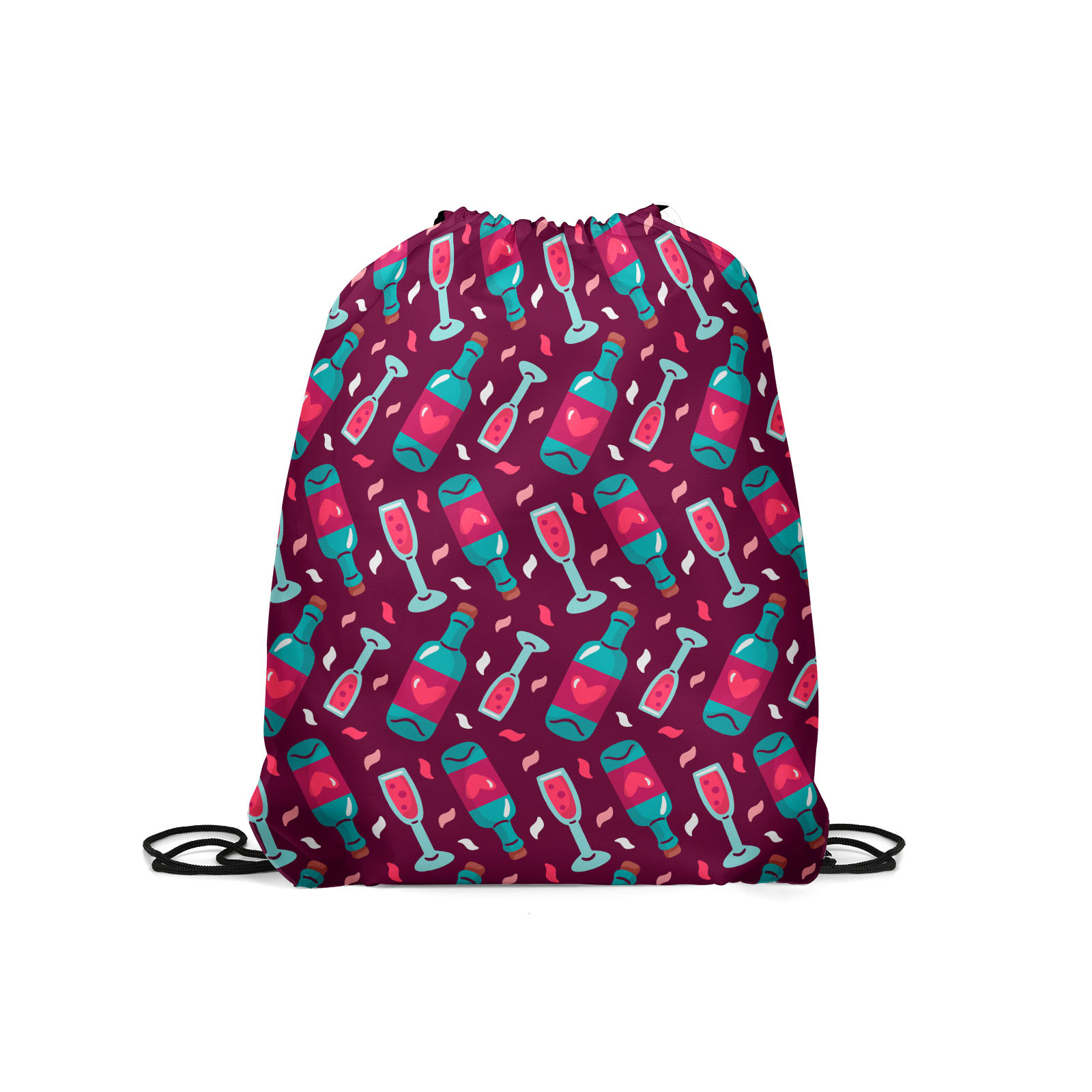 

Мешок для обуви унисекс Gorolla DrawstringBackpack 2272 бордовый, 42х35 см, DrawstringBackpack 2272