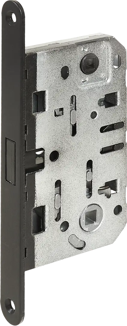 Защёлка под фиксатор 50-96, 196x195x18 мм, магнит, цвет черный
