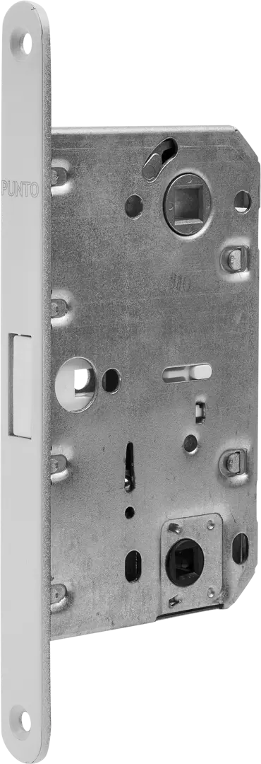 Защёлка под фиксатор 50-96, 196x195x18 мм, магнит, цвет белый