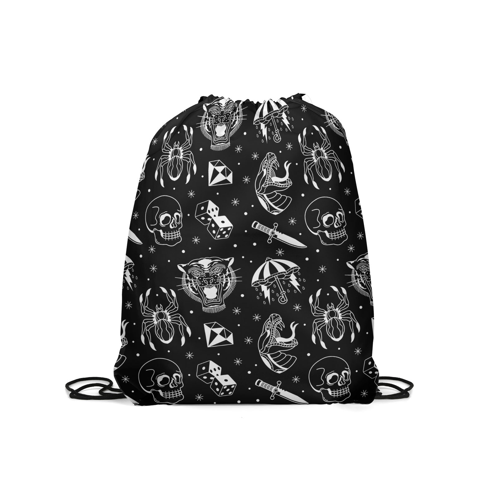 

Мешок для обуви унисекс Gorolla DrawstringBackpack 428 черный, 42х35 см, DrawstringBackpack 428