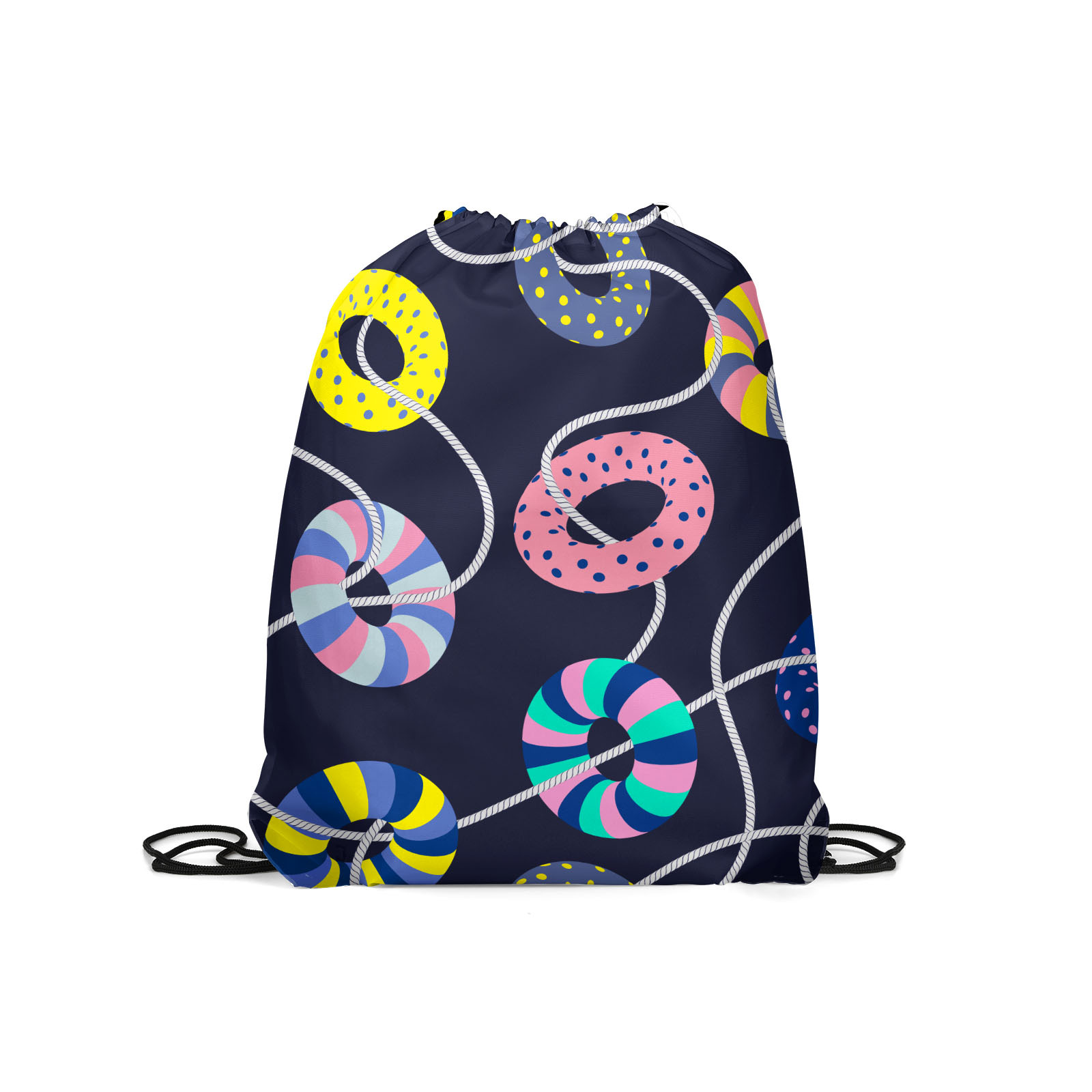 

Мешок для обуви унисекс Gorolla DrawstringBackpack 770 синий/розовый, 42х35 см, DrawstringBackpack 770