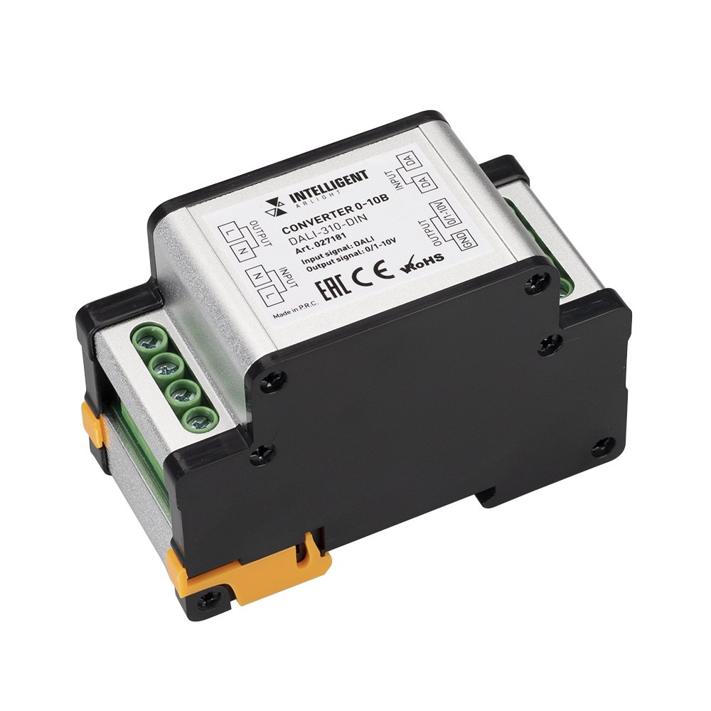 

Arlight INTELLIGENT ARLIGHT Конвертер 0-10В DALI-310-DIN (AC 230V, DALI, 0-10), INTELLIGENT ARLIGHT Конвертер 0-10В DALI-310-DIN (AC 230V, DALI, 0-10)
