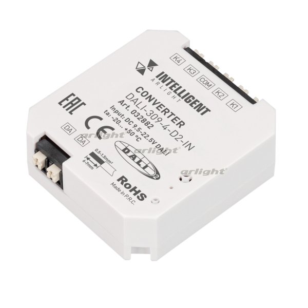 

Arlight INTELLIGENT ARLIGHT Конвертер DALI-309-4-D2-IN (DALI-BUS, Free purpose), INTELLIGENT ARLIGHT Конвертер DALI-309-4-D2-IN (DALI-BUS, Free purpose)