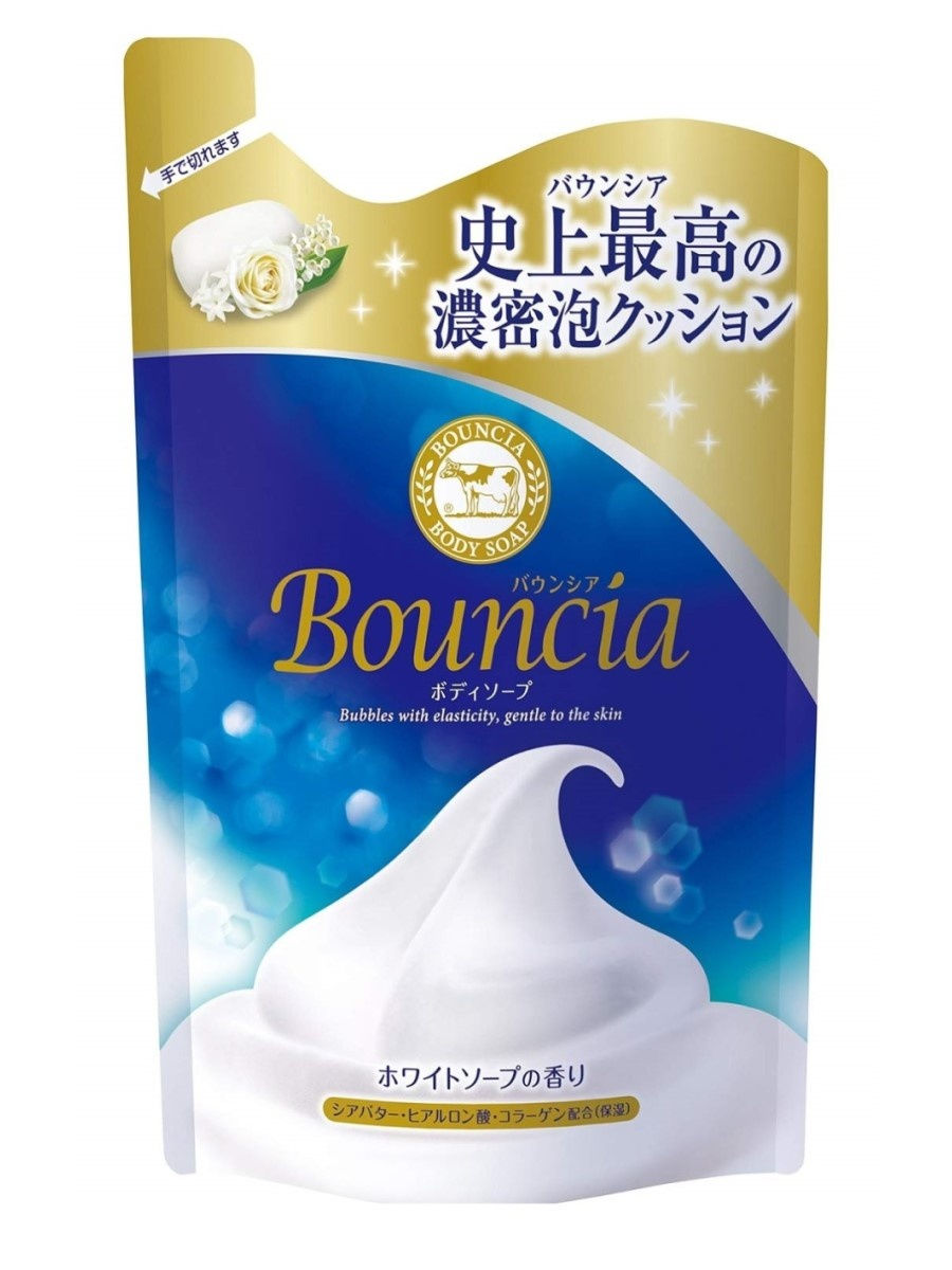 Крем-мыло Cow Увлажняющее Milky Body Soap Bouncia Белое Цветочное 360мл