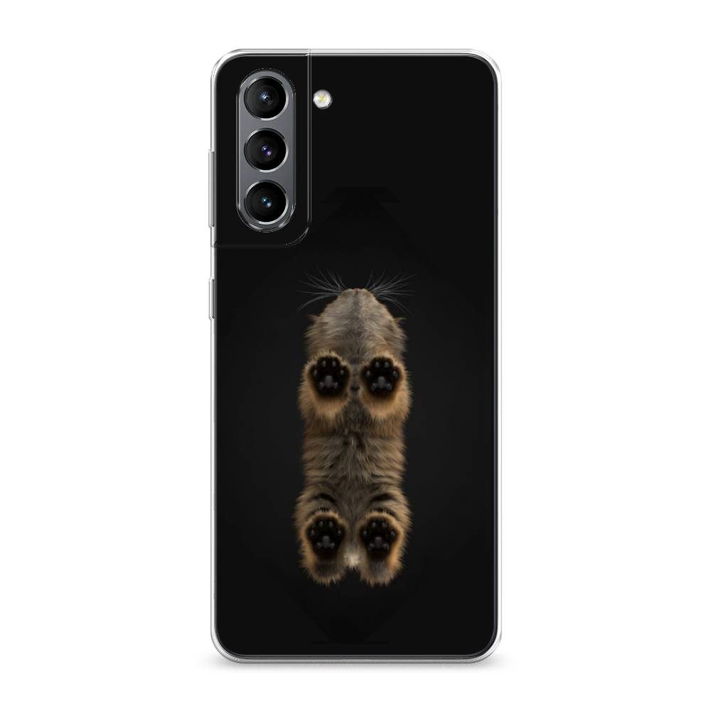 

Чехол Awog на Samsung Galaxy S21 / Самсунг S21 "Кошачьи лапки", Черный, 2101850-1
