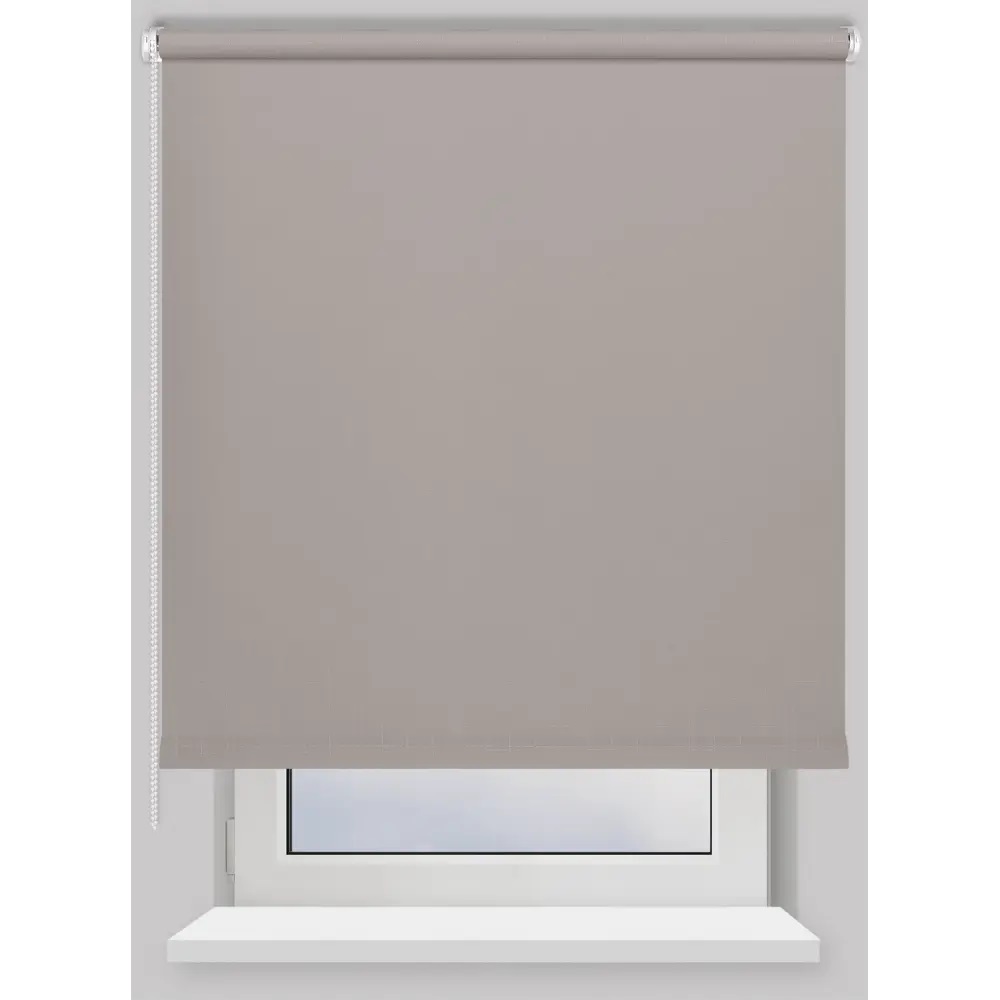 

Рулонная штора Prakto Shantung, 80x160 см, гранит, 8318324, Shantung