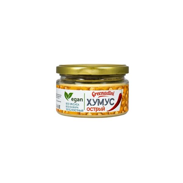 

Паштет Greenadini Хумус острый 180 г