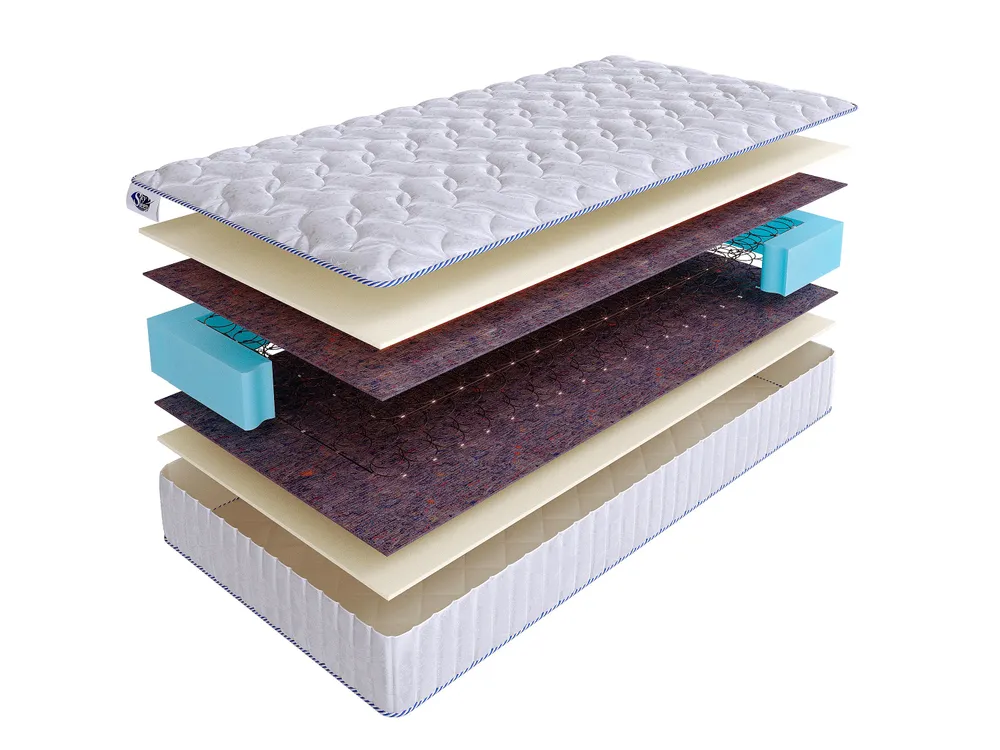 

Матрас SkySleep LIKE 1 BS 200x190, Белый, LIKE 1 BS