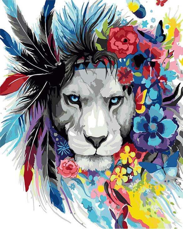 

Картина по номерам Артвентура Царь цветов, 40x50 см, Артвентура Царь цветов