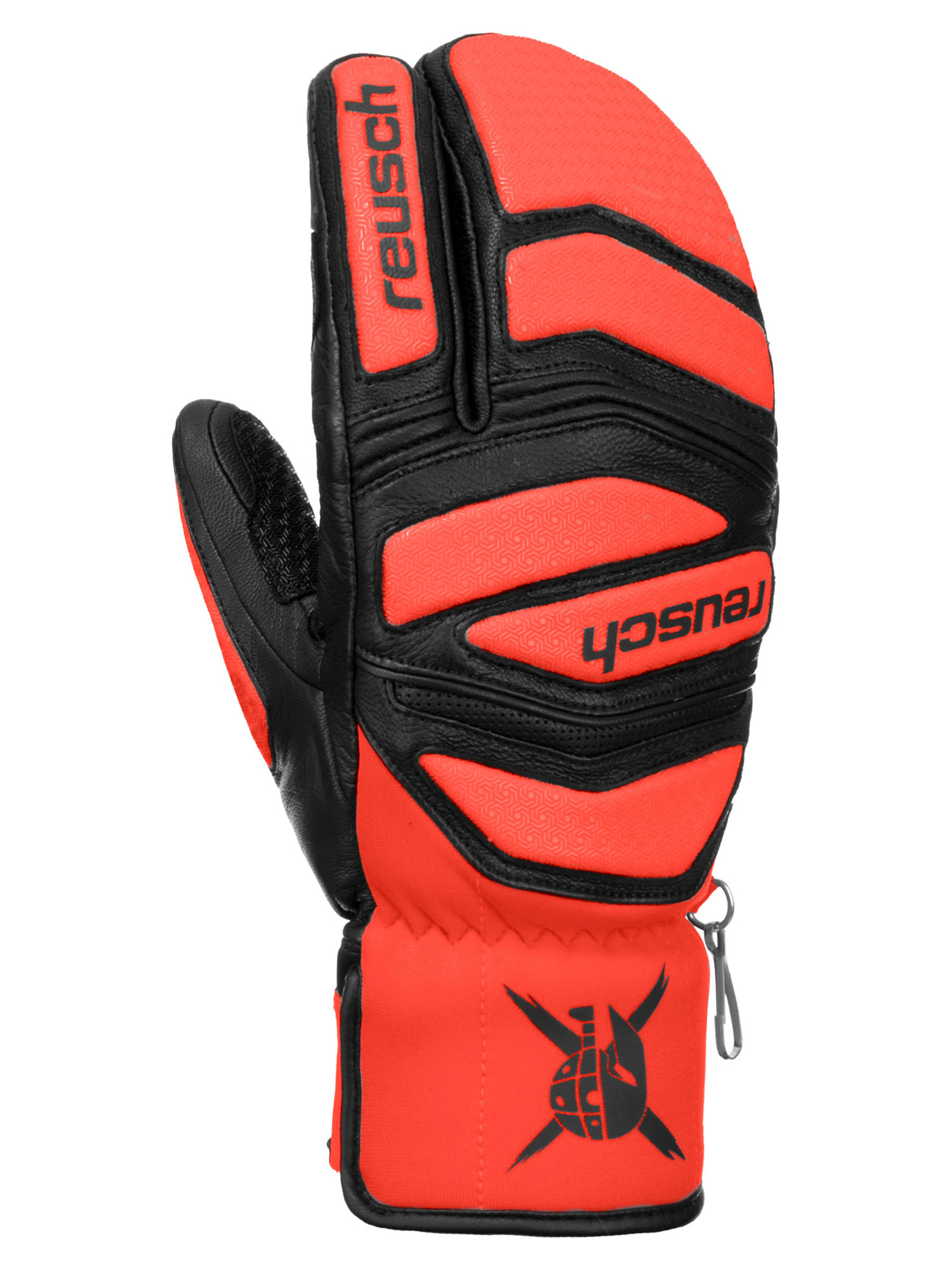 

Варежки-Лобстеры Reusch Worldcup Warrior Black/Fluo Red (Дюйм:7,5) 2024-25, Красный;черный, Worldcup Warrior